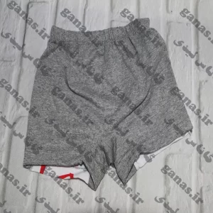 شورت پسرانه طرح ماشین مک‌کوئین سایز مدیوم